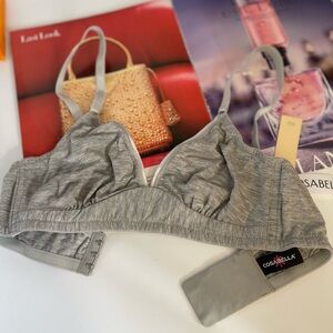 NWT Cosabella Heather Gray Bra size P